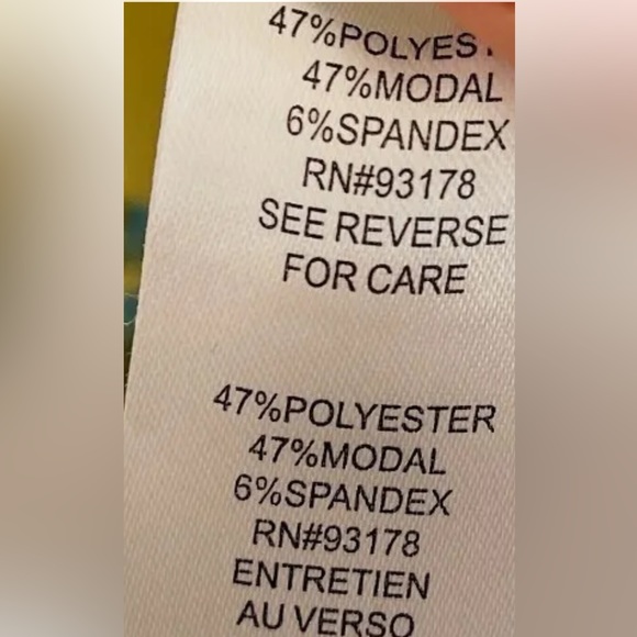 Elie Tahari yellow Floral Pullover Sweater/Blouse  Size medium - Picture 6 of 6